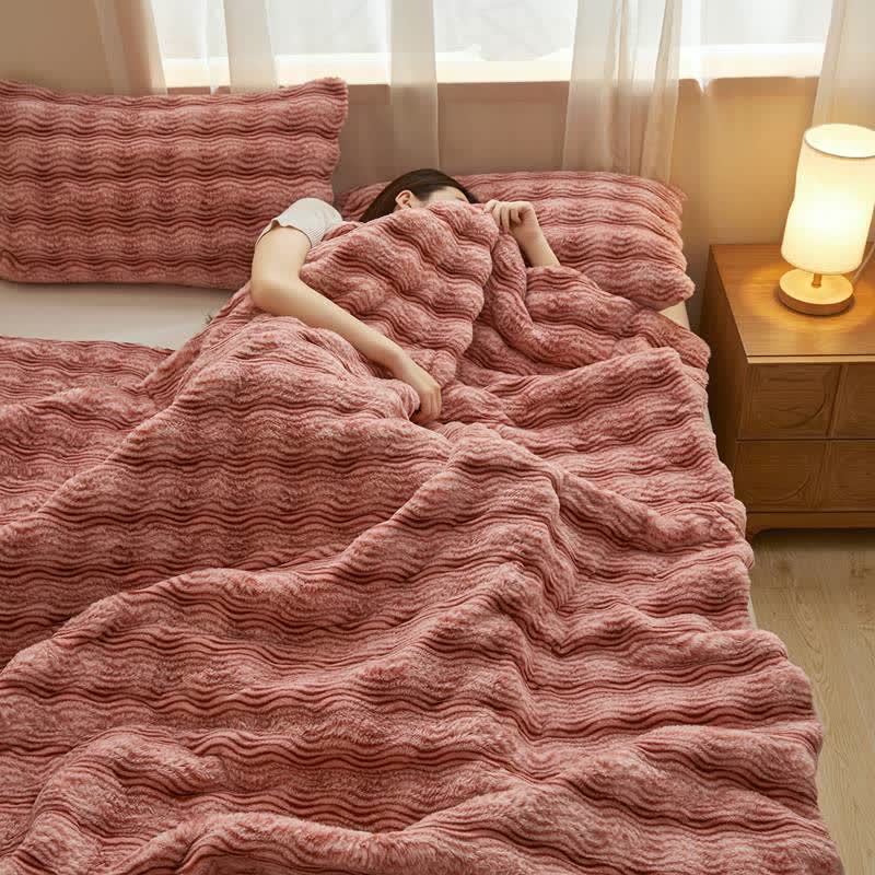 Couverture douce et moelleuse en peluche Ownkoti - image 3