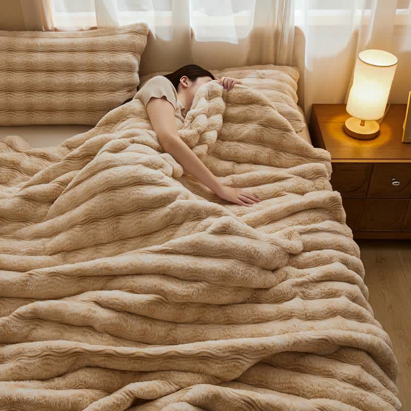 Couverture douce et moelleuse en peluche Ownkoti - image 26