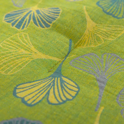 Couette en gaze de coton à feuilles de ginkgo vertes Ownkoti - image 13