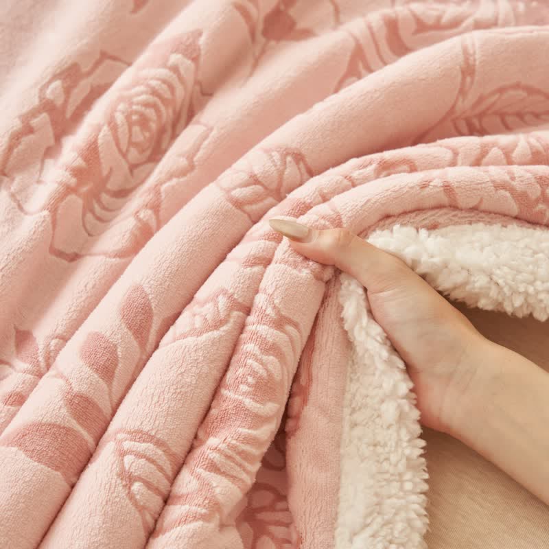Couverture Ownkoti rose tendre et romantique - image 9