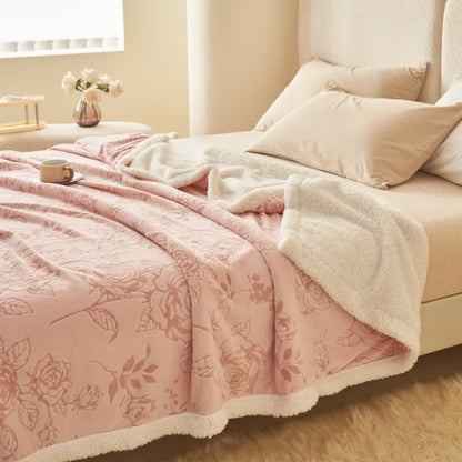 Couverture Ownkoti rose tendre et romantique - image 3