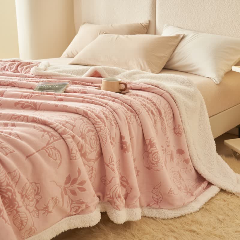 Couverture Ownkoti rose tendre et romantique - image 2