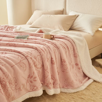 Couverture Ownkoti rose tendre et romantique - image 2