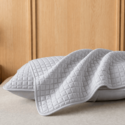 Housse de coussin en coton à carreaux rectangulaires unis Ownkoti - image 15