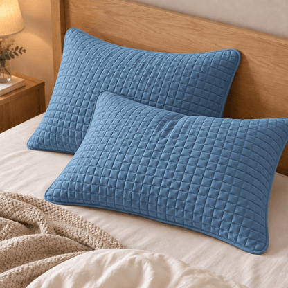 Housse de coussin en coton à carreaux rectangulaires unis Ownkoti - image 17