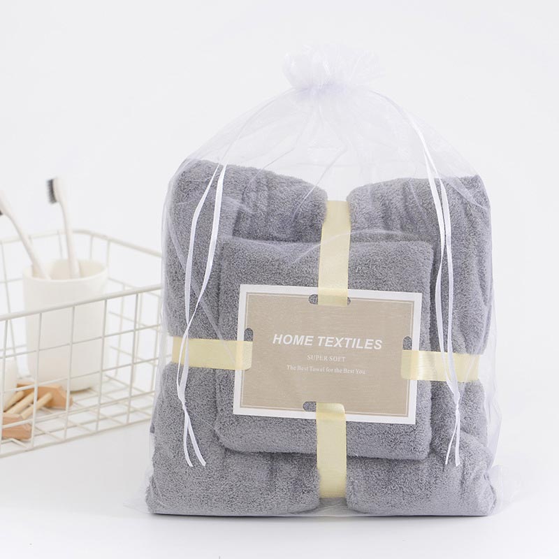 Serviette de bain couleur pure Ownkoti