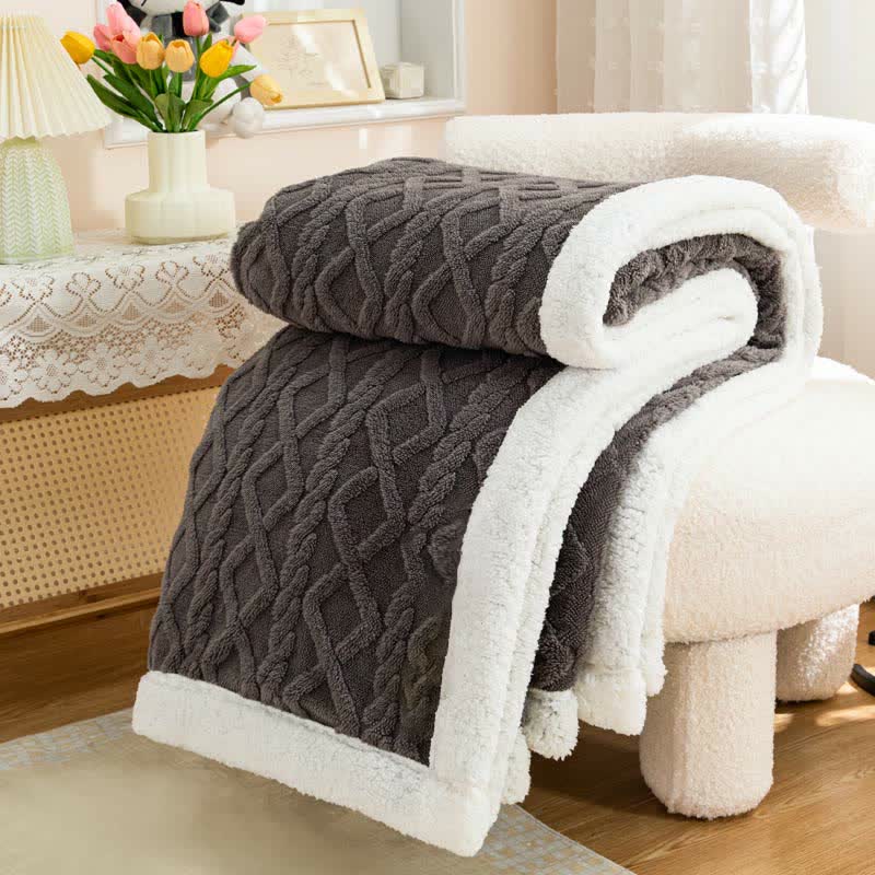 Couverture réversible et moelleuse Ownkoti