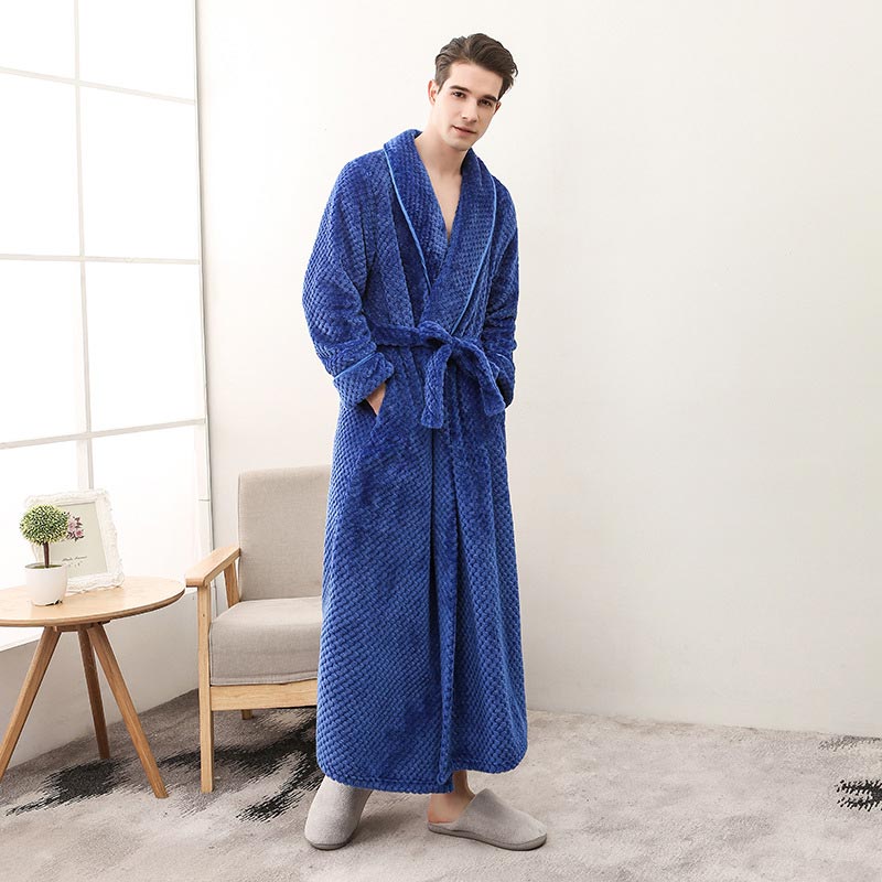 Peignoir long en polaire bouffante Ownkoti