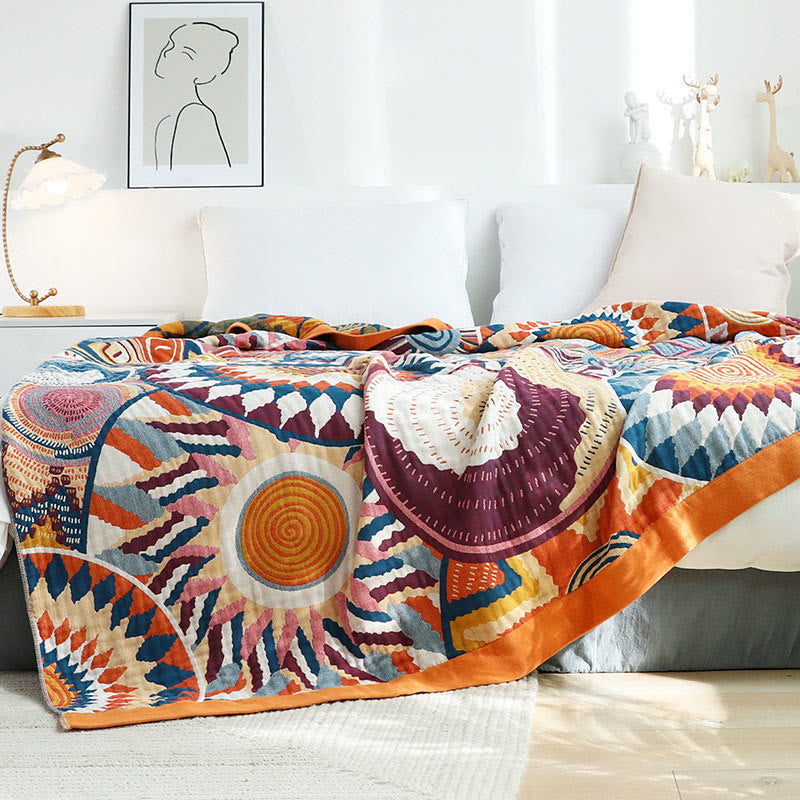 Couverture et serviette de canapé réversibles Ownkoti Nordic