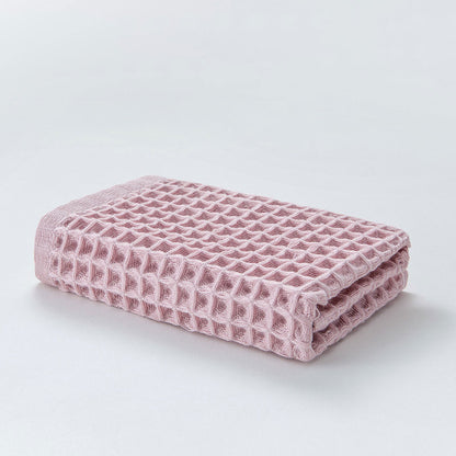 Serviettes en coton gaufré unies Ownkoti (lot de 6)