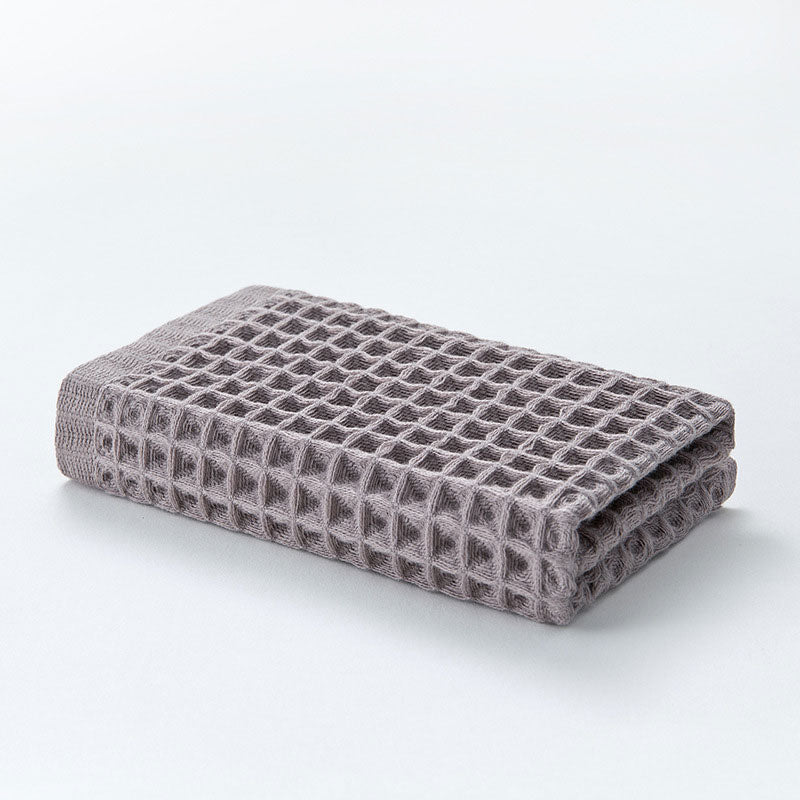 Serviettes en coton gaufré unies Ownkoti (lot de 6)
