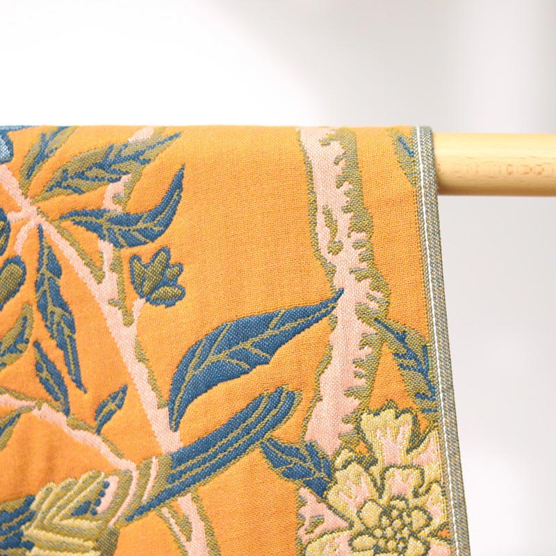 Serviette de bain réversible avec motif hibiscus aux couleurs vives
