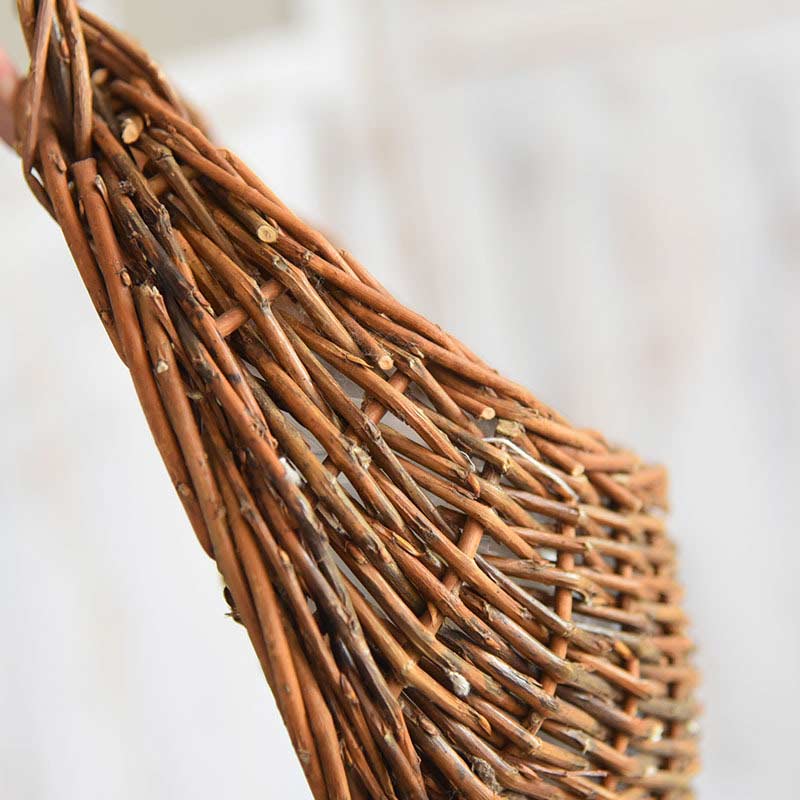 Panier à plantes tissé à la main Ownkoti avec poignée (3 pièces)