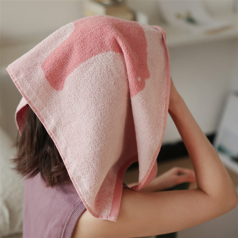 Serviette en coton respirant avec motif ours polaire