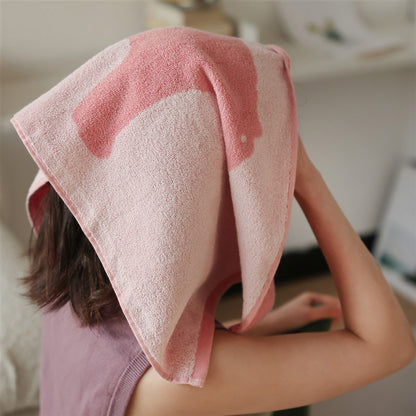 Serviette en coton respirant avec motif ours polaire