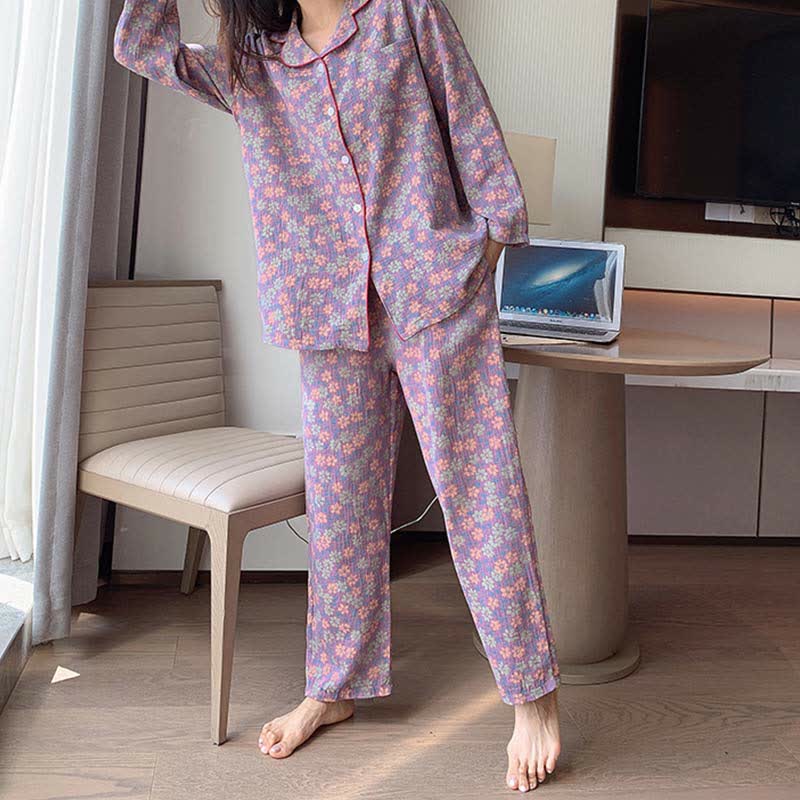 Ensemble de vêtements de détente en coton grande taille