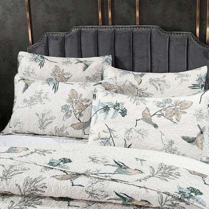 Couette en coton avec taie d'oreiller « Oiseau joyeux »