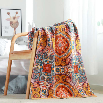 Serviette de plage réversible imprimée Ownkoti