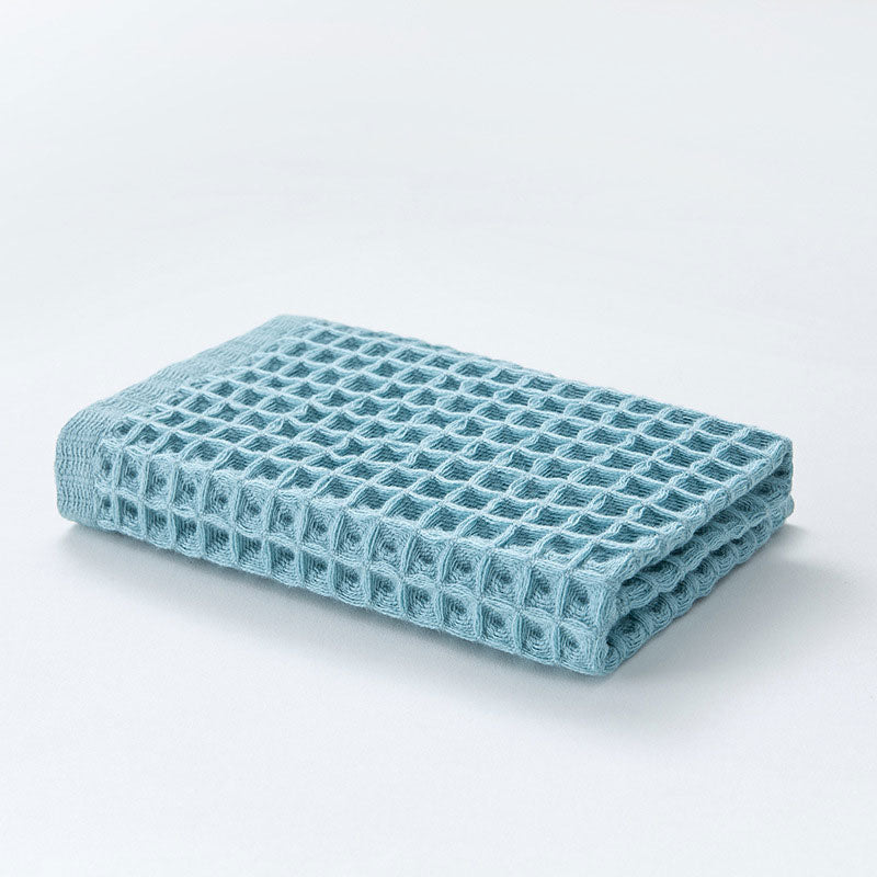 Serviettes en coton gaufré unies Ownkoti (lot de 6)
