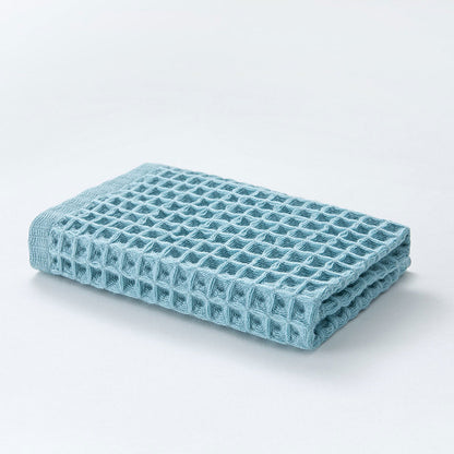 Serviettes en coton gaufré unies Ownkoti (lot de 6)