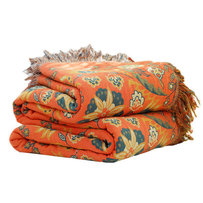 Couette réversible à motif floral Ownkoti pour loisirs