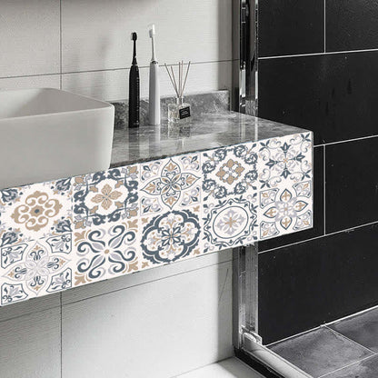 Ownkoti - Autocollants pour papier peint à motifs variés pour la maison (lot de 10)