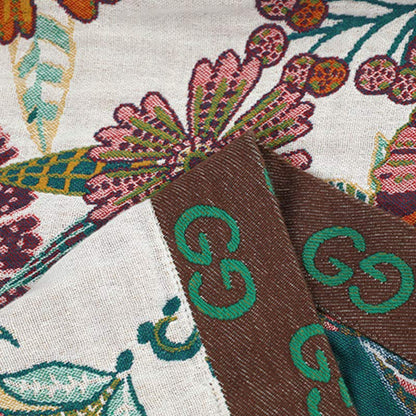 Couette réversible en coton à motif de fleurs luxuriantes Ownkoti