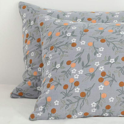 Taies d'oreiller à motif floral Country Ownkoti (lot de 2)