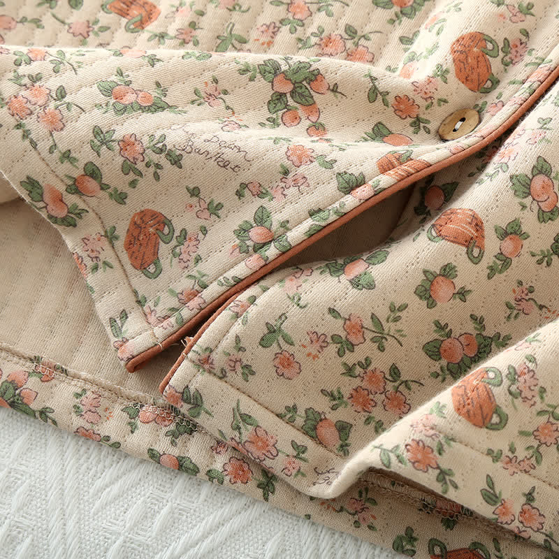 Ensemble de vêtements de détente en coton Rural Rose Air