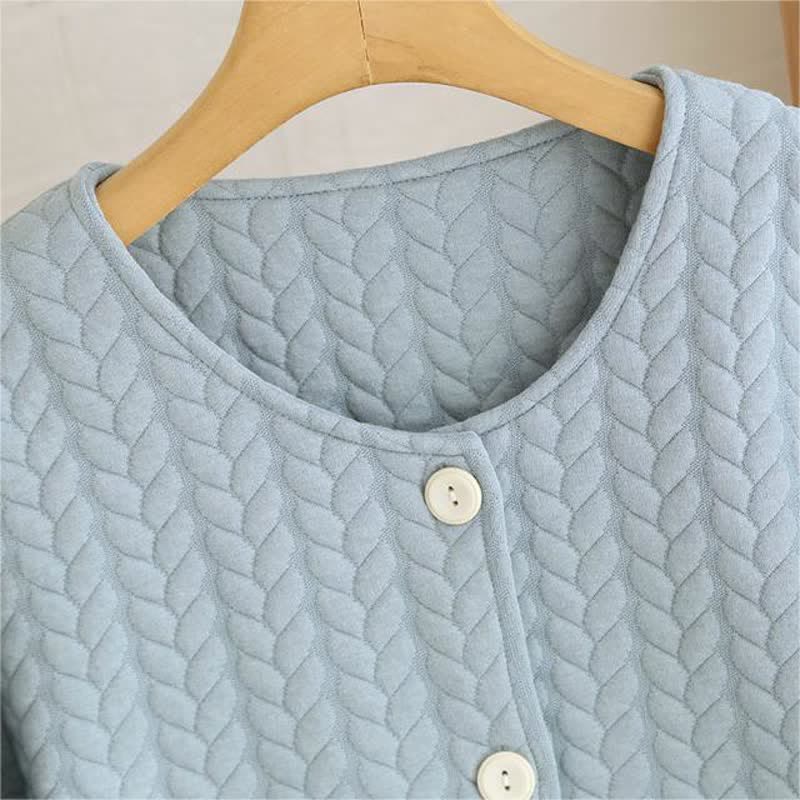 Ensemble pyjama col rond Simple Air Cotton