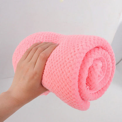 Serviette de bain unie, douce et respirante