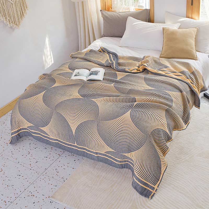 Couette d'été annuelle Ownkoti à quatre couches