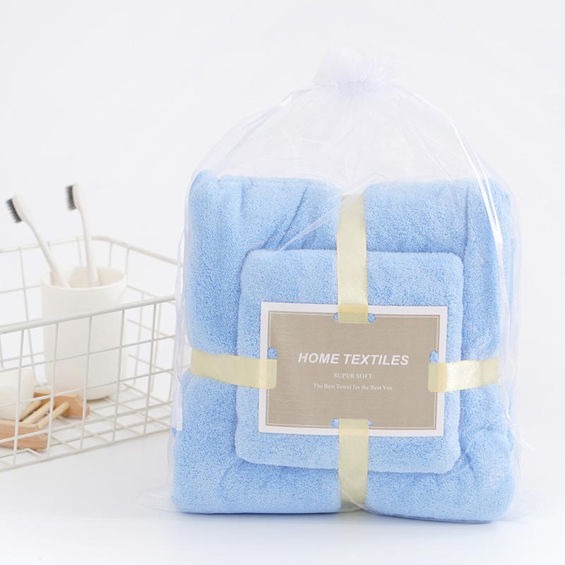 Serviette de bain couleur pure Ownkoti