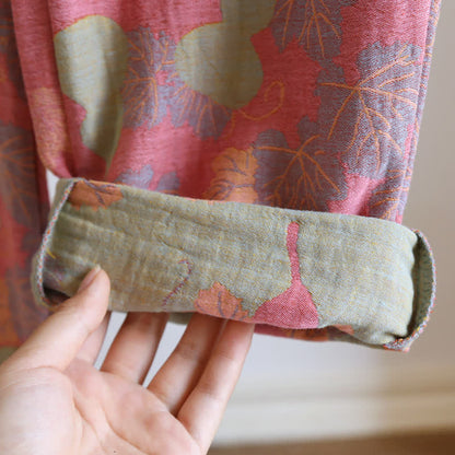 Ensemble pyjama à manches longues en coton gourde