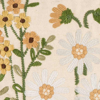 Housse de coussin florale vintage Ownkoti