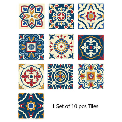 Papier peint adhésif à motifs mixtes Ownkoti (10 pièces)