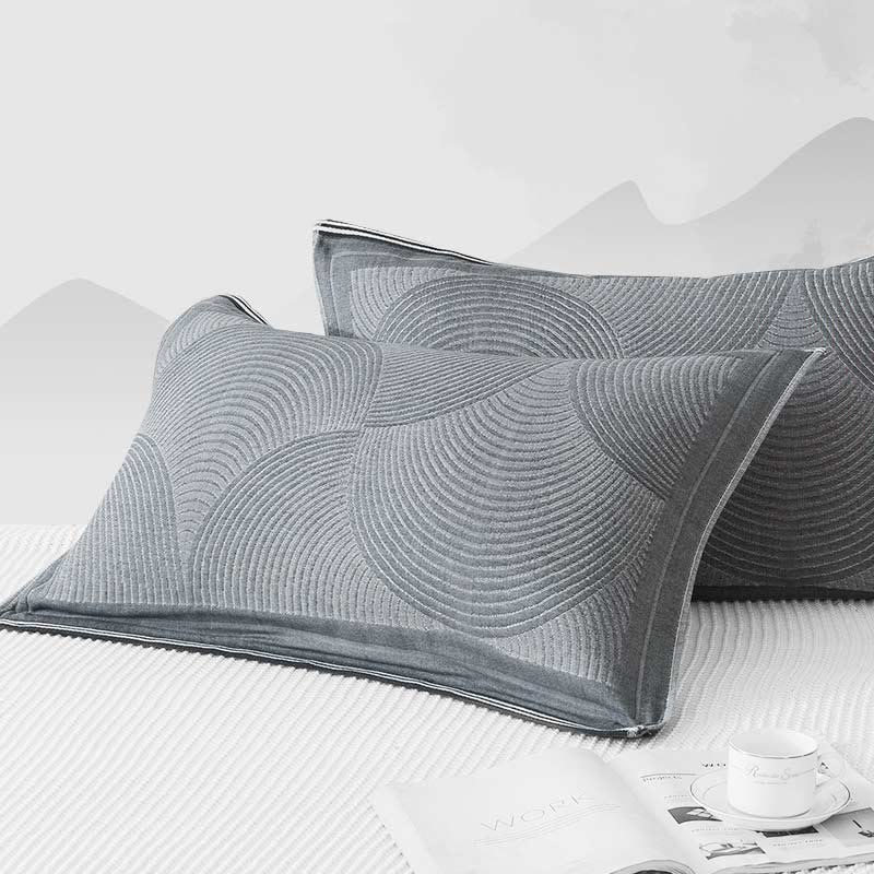 Serviette-oreiller respirante Ownkoti à rayures circulaires (lot de 2)