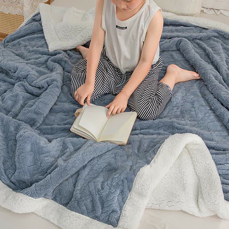 Couverture réversible et moelleuse Ownkoti