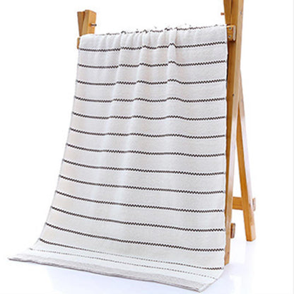 Ensemble de serviettes de bain rayées Ownkoti