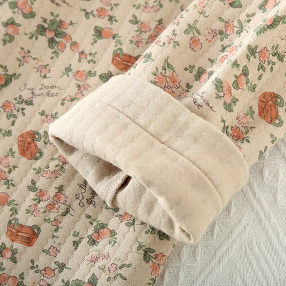 Ensemble de vêtements de détente en coton Rural Rose Air