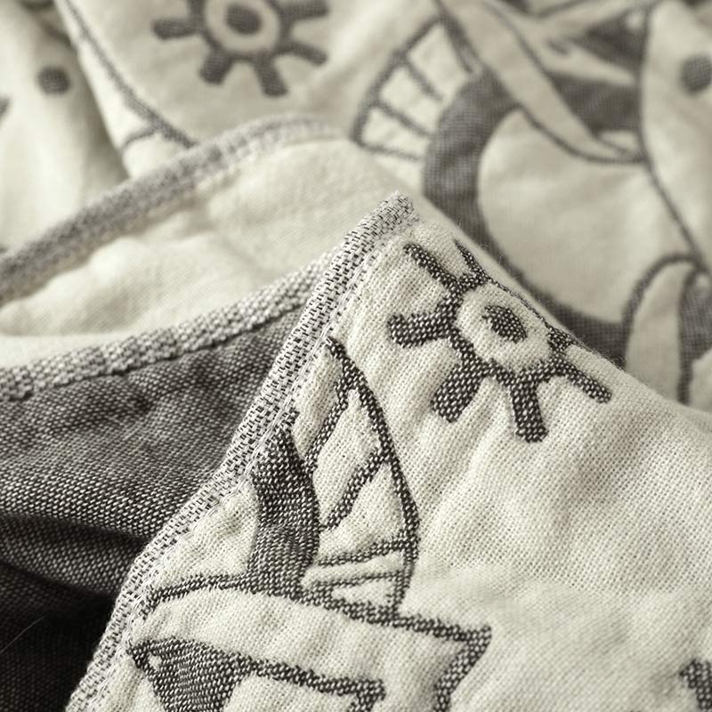Couette réversible en coton Ownkoti Chic Mandala à motif floral