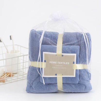 Serviette de bain couleur pure Ownkoti