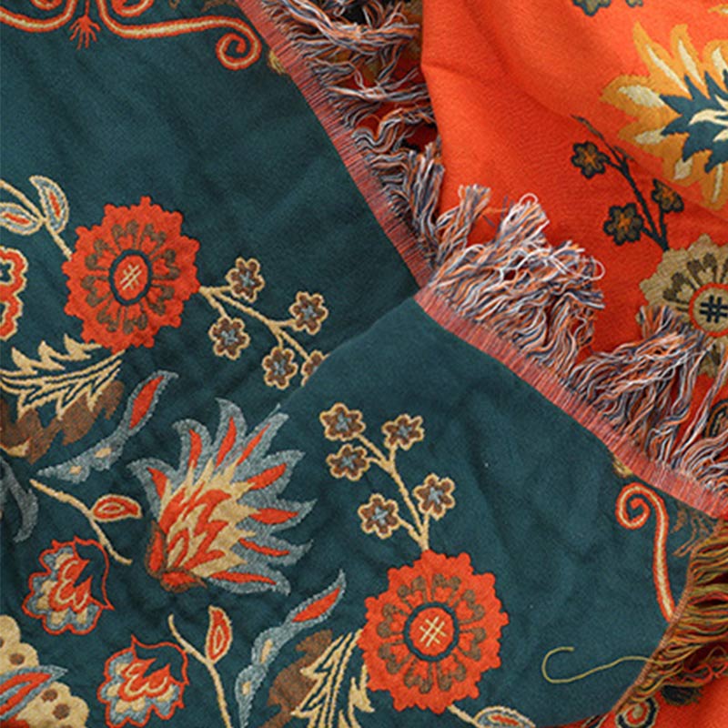 Couette réversible à motif floral Ownkoti pour loisirs