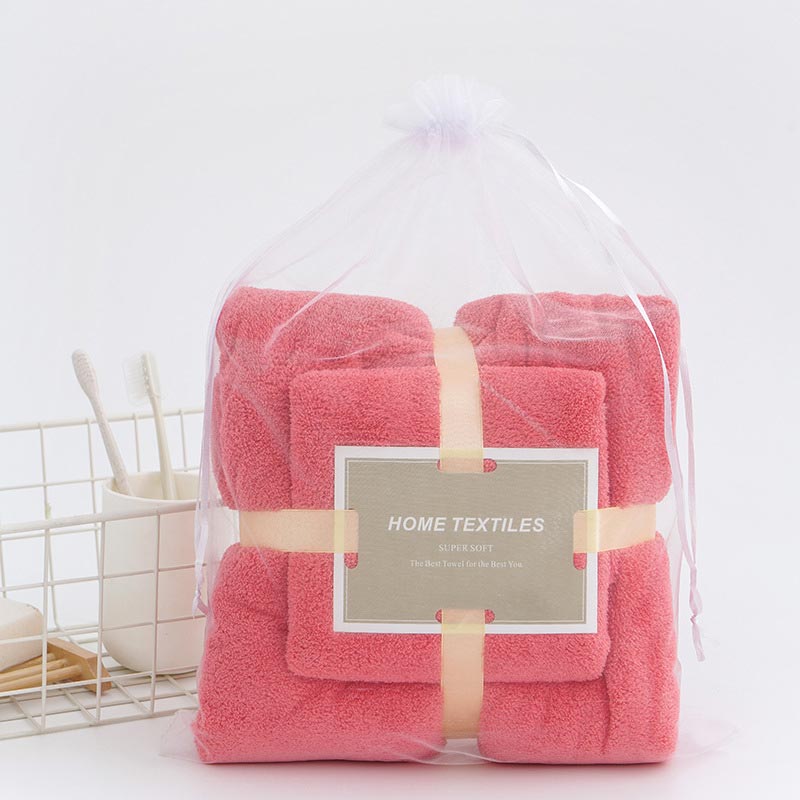 Serviette de bain couleur pure Ownkoti
