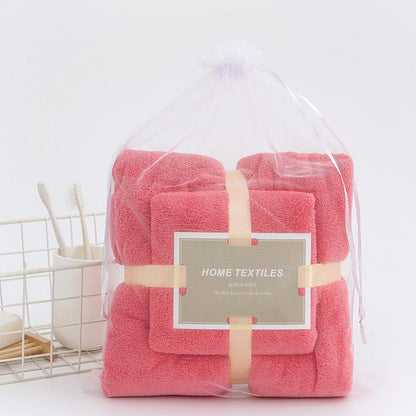 Serviette de bain couleur pure Ownkoti