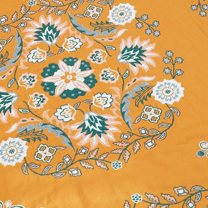 Couette réversible à motif floral Ownkoti pour loisirs