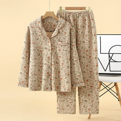 Ensemble de vêtements de détente en coton Rural Rose Air