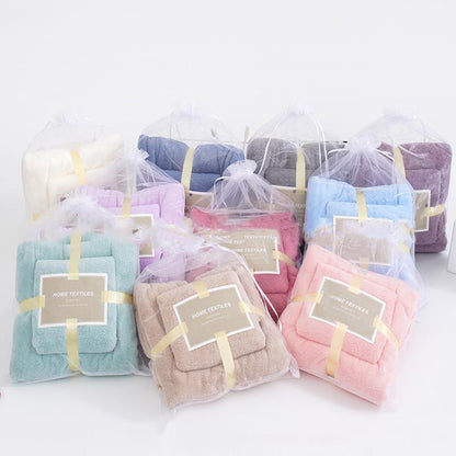 Serviette de bain couleur pure Ownkoti