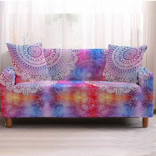 Housse de canapé élastique à motif fascinant Ownkoti