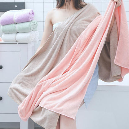 Serviette de bain couleur pure Ownkoti
